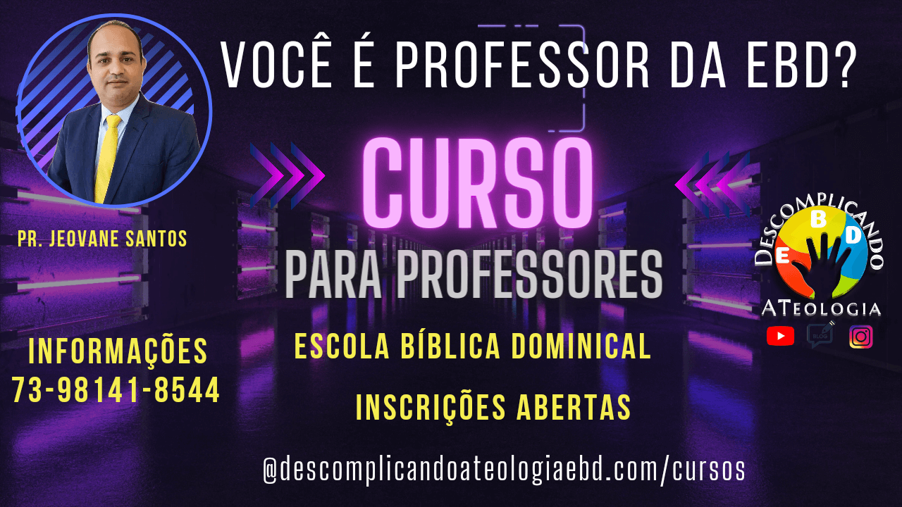 Curso Para Professores Da Ebd