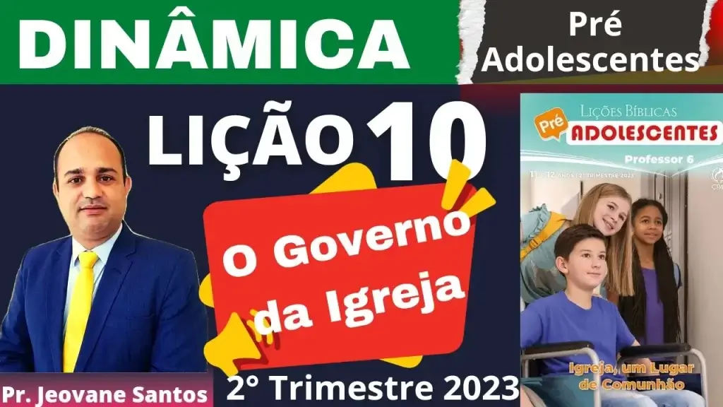 Dinâmica para EBD- Lição 10 Pré-Adolescentes