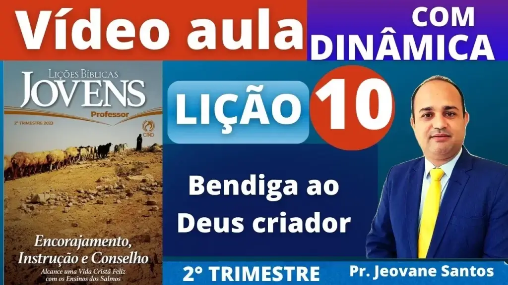 Subsidio teológico jovens 10 segundo trimestre – bendiga ao Deus criador