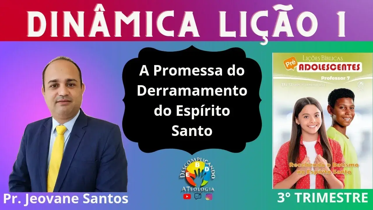 Dinâmica sobre A Promessa do Derramamento do Espírito Santo