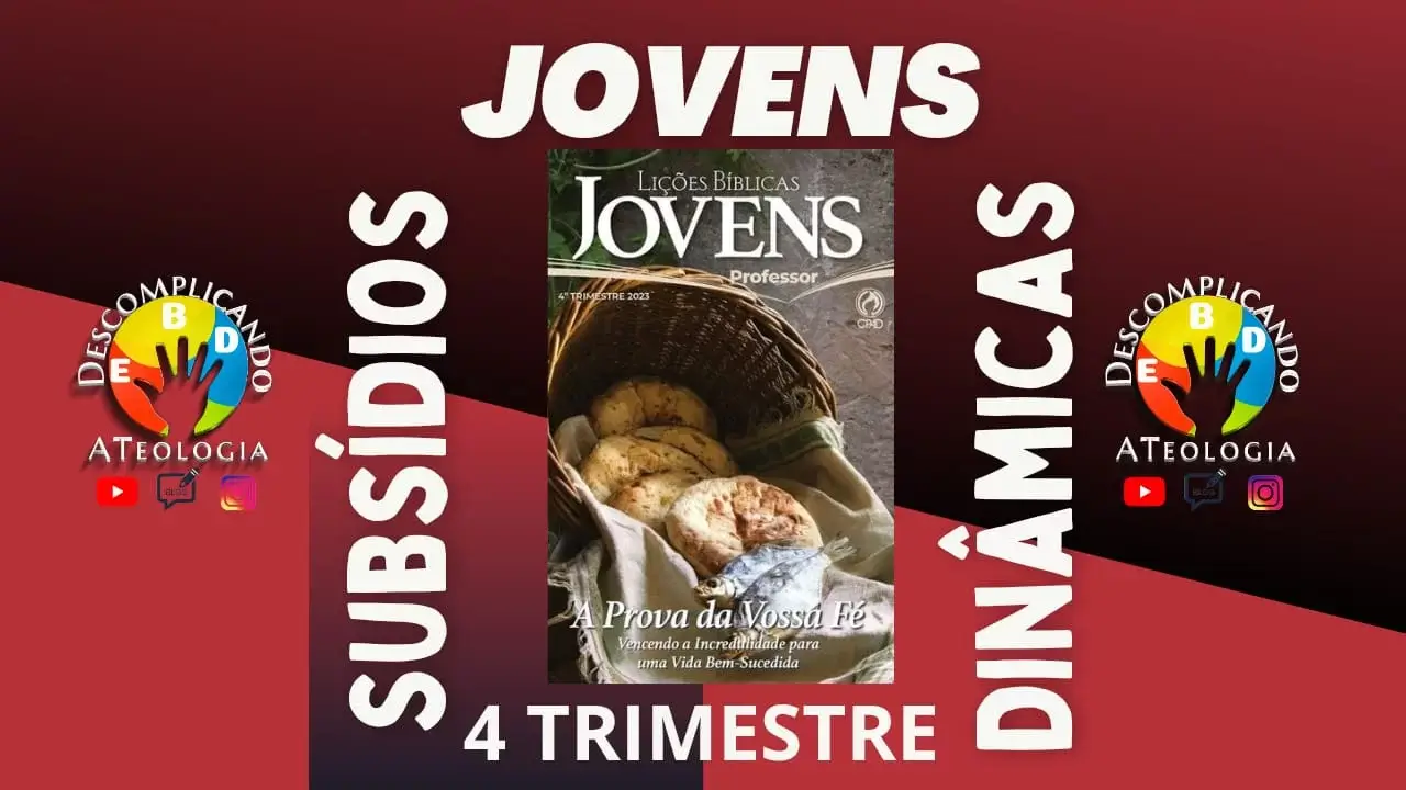 Din Micas E Subs Dios Pra Ebd Da Revista Dos Jovens