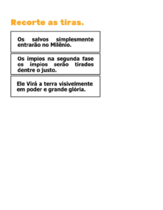 DINÂMICA EBD - O APOCALIPSE E A VOLTA TRIUNFAL DO REI DOS REIS- Lição 9 Juvenis