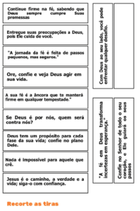 DINAMICA EBD - CUIDANDO DOS NOVOS CONVERTIDOS
- Lição 11 Pré-Adolescentes
